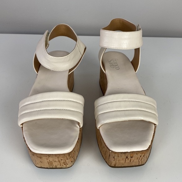 Franco Sarto Square Toe Ioli Platform Sandals Size 8.5 - Picture 5 of 15